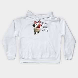 Good Kitty Opossum Kids Hoodie